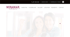 Desktop Screenshot of miramarapts.net